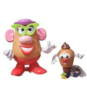 Playskool Mrs. Potato Head Silly Suitcase 32 Pc Extra Figure Toddler Toy Age 2+